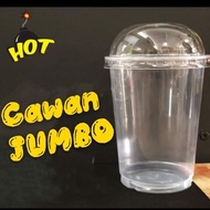 32oz PP Cup with Dome Lids (50pcs±) / Disposable Plastic Cup 32oz- Drinking Plastic Cup / Big Cup / 