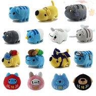 BLISS Bugcat Capoo Keychain, PP Cotton Blue Cat Toy Bugcat Pendant, Lovely Bag Charm Multiple Style 