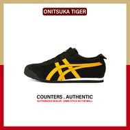 ของใหม่แท้ Onitsuka Tiger Mexico 66 " Black Yellow " รองเท้ากีฬา 1183A360 - 001 รับประกัน 1 ปี