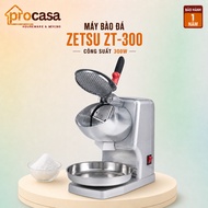 Zetsu ZT-300 4-blade snow ice shaver - 300W, 2 anti-splash covers - Sharp 4-blade knife