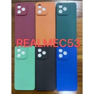 Softcase Pro Camera Realme C53 5G Silicone Casing Case Macaron Protective Pro Camera