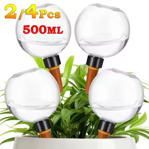 2/4One Pack500mlAutomatic Watering Ball | Plant Self-Irrigation Drip System