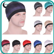 APPEAR Wave Caps, Polyester Elastic Men Durag Hats,  Multicolor Solid Color Breathable Multicolor Du
