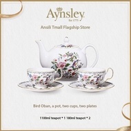 Britain Aynsley Aynsley bird English bone china tea cup European tea set afternoon tea tableware gif