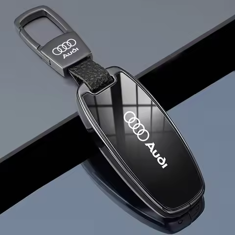 Audi A6L keycase Q5L car A4L men's high-end A3 A7 A8 shell Q7 Q8 buckle Q4 etron 2024 model
