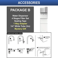 I-TECH ICE Making Water Dispenser 2 in 1 Ice Maker Purifier - FYCZ 565 - Compressor Cooling - 4 Stag