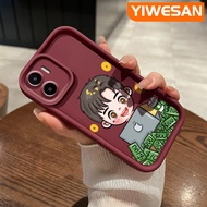 YIWESAN เคสสำหรับ Xiaomi MI Redmi A1เคส A2ลายการ์ตูนเด็กผู้ชายสาวน่ารักเคสมือถือกันกระแทกเคสดีไซน์ใหม่ซิลิโคนนิ่มคลุมป้องกันเลนส์กล้องทั้งหมด