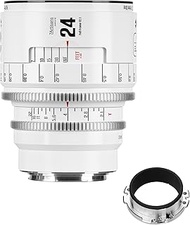 7artisans 24mm T2.1 Infinte Series Professional Full Frame Manual Cine Lens Compatible for EF Mount