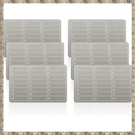 Crypto Wallet for Bitcoin Hardware Cold Backup Stainless Steel 6 Plates Cryptocurrency Storage Walle