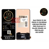LCD XMI P0C0 F3 5G/F4 5G/REFMI K40/K40 PRO/K40 PRO PLUS LCD TOUCHSCREEN ORIGINAL