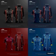 Lakoh Sport KG01-KG04 Microfiber Jersey Polo & Muslimah With KPM Logo | Tshirt Sublimation Microfibe