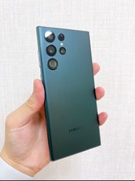 【極美二手機】SAMSUNG Galaxy S22 Ultra 256GB｜機況完美｜無傷原廠原機｜功能一切正常｜綠色