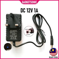 ✴AC TO DC 12V 1A Power Adapter 12V1A UK Switching Power Supply Malaysia Plug Adaptor Charger