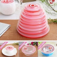 【蛮仔精品店xiangjieee1.my】 Sealed lid, fresh-keeping lid, bowl lid, universal microwave heating, round lu
