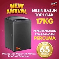 LG 17KG TOPLOAD WASHER MACHINE