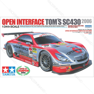 TAMIYA 24293 1/24 Open Interface TOMs SC430 2006 ชุดโมเดลประกอบทามิย่าแท้