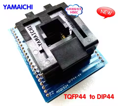 100% New High Quality TQFP44 to DIP44 / LQFP44 tO DIP44 adapter Programmer socket/ IC Adapter