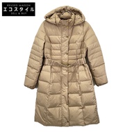 臘腸犬米色 11-885858 繫帶羽絨外套 38 碼