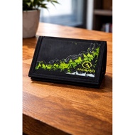 MEN'S 3-FOLD CANVAS WALLET SPECIAL EDITION BLACK ANDRANO MEN'S 3-FOLD WALLET LIMITED EDITION DISTROO