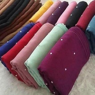 Bawal cotton batu tabur 45" best quality premium part 02 Jilbab Tudung Square