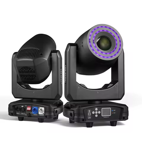 Moving Head Stage Light BSW 250W 3IN1 LED Pattern Lamp 512DMX Control Disco Mobile Lighting Effect D
