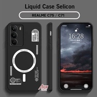 HP Square Edge Case For Realme C75 / C71 - Realme C75 Casing / C71 - Case Latesthp - Realme C75 Phon