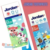Jordan Toothpaste | Baby and Children's Toothpaste