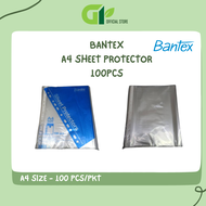 [GY OFFICE] Bantex Sheet Protector A4 - 100 pcs/pkt - Document Sheets/Document Protector/Paper File/