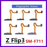 For Samsung Galaxy Z Flip3 F711 F711B Fingerprint Sensor Flex Cable Power Button Fingerprint Scanner