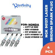 NGK 90137 Laser Iridium Spark Plug Honda City GN2/ City Hybrid/ Jazz Hybrid/ Fit Hybrid/ Hrv Hybrid