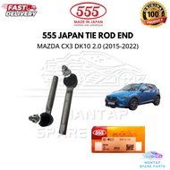 MAZDA CX3 DK10 2.0 JAPAN 555 BRAND STEERING TIE ROD END SET 2 PCS - (555-SE-M031)