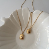 PERA dainty necklace - Stainless Steel - women's necklace