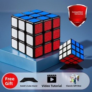 FUZAO | Magnetic Educational Toy for Children 3x3 2x2 4x4 Rubiks Cube Competition Use