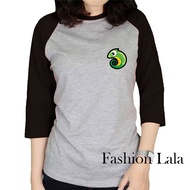 Women's Cute Logo 3/4 Sleeve T-Shirt
