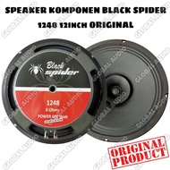 Speaker Komponen Black Spider BS 1248 Original 12inch Blackspider bs1248 8ohm 600watt 1248 ( Bisa CO