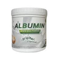 ALBUMIN WHITE EGG POWDER อัลบูมิน ไข่ขาวผง 400กรัม มี 3 รส โปรตีนไข่ขาว ผงโปรตีนคุณภาพจากไข่ขาว
