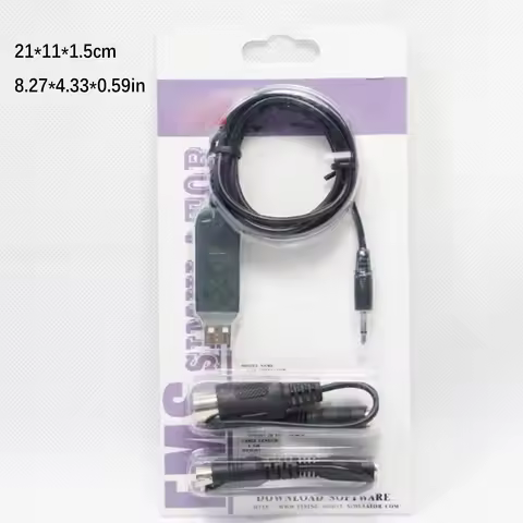 Original SKYFLY TS-i6 Transmitter RC USB Flight Simulator Cable Set for FS-I6 I10 I6X FS-T6 FS-CT6B 