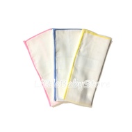 LittleBabyStore-MIT Plain Pure Cotton Baby Newborn Gauze Handkerchief Towel Nursing (30x30cm)