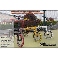 ⭐JAPAN BRAND | Local Stocks⭐🔥OFFICIAL SINGAPORE HACHIKO DISTRIBUTOR🔥 HA-03 14-inch Foldable Aluminium Bicycle
