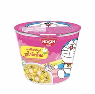นิสชิน NISSIN มินิคัพ นิสชิน มินิคัพโดเรมอน รสไก่ผสมข้าวโพด รสสาหร่าย รสปู 40 กรัม มาม่ายกลัง มาม่าร