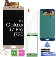 J7 PRO LCD Screen Replacement Touch Display Digitizer Assembly (Gold) for Samsung Galaxy J730 2017 J