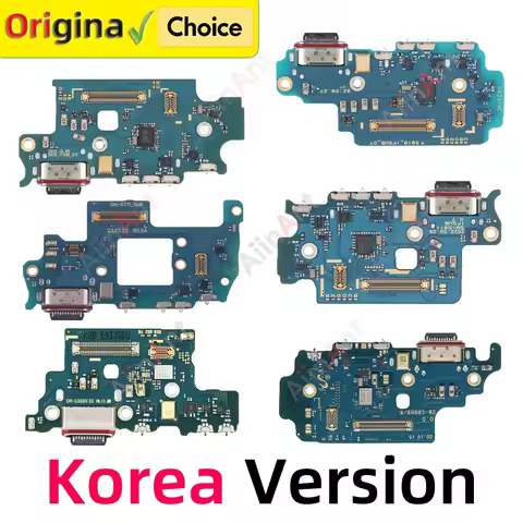 Korea USB Mic Board Dock Connector Charging Port Flex Cable For Samsung Galaxy S25 S24 S23 S21 S20 P