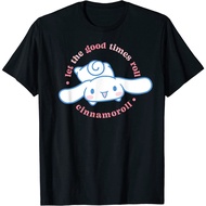 Cinnamoroll Let the Good Times Roll Children's T-Shirt Fashion T-Shirt Tops for Boys Girls Distro Ag