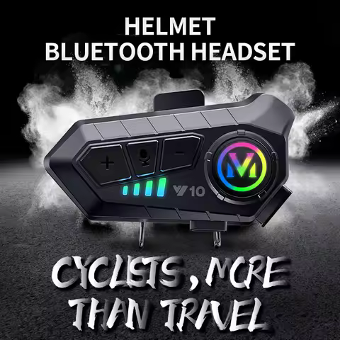 Y10/Y12Pro/Y21 Helmet Bluetooth Earphones Waterproof Noise Reduction Motorcycle Earphones Soft Mac H