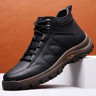 ORIGINAL!!! SEPATU BOOT KULIT TINGGI IMPORT PRIA KULIT ASLI