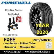 205/60R16 PRIMEWELL PS890 TOURING (INSTALLATION) New Car Tyre Tayar Tires Wheel Rim 16 WPT NIPPON Tayar Baru Pasang