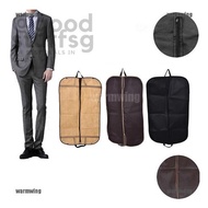 [SG FREE ] Suit Dress Coat Garment Storage Travel Carrier Bag Cover