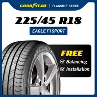 Goodyear 225/45R18 Eagle F1 Sport Tyre (Worry Free Assurance) - Ford C Max