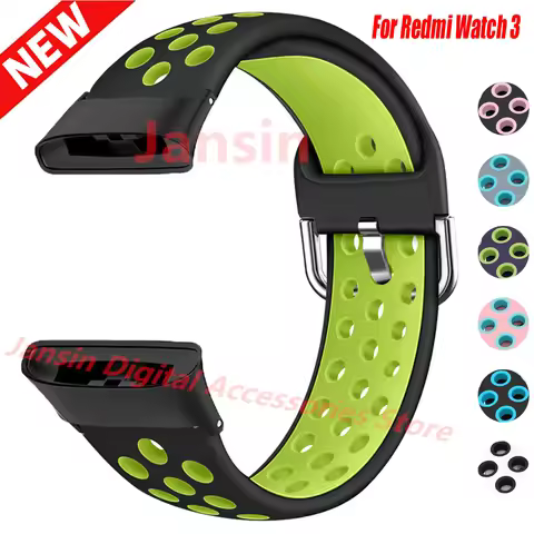 Silicone Correa For Redmi Watch 3 Band Sport Watchband Bracelet For Xiaomi Redmi Watch 3 Strap Repla