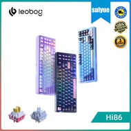 LEOBOG Hi86 Aluminum Tuotuo mechanical keyboard 75% equipped with custom wireless the third mock exa
